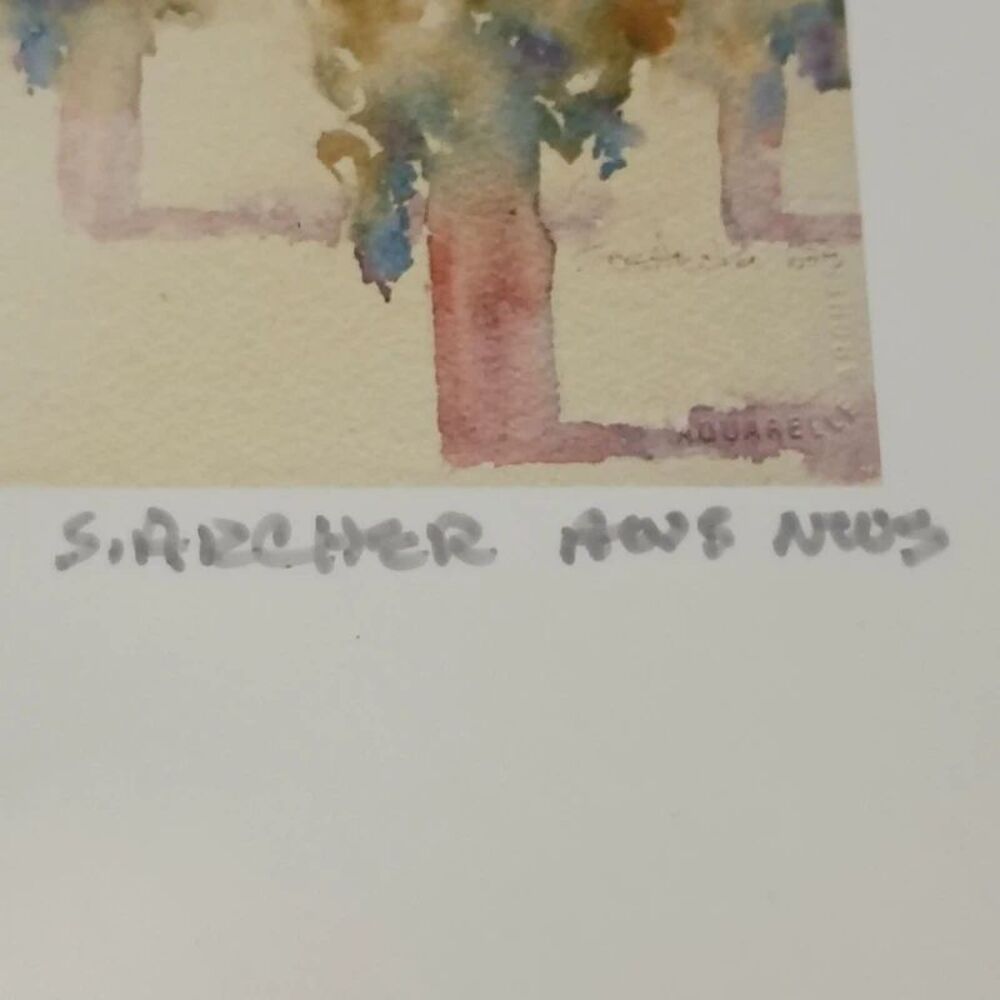 NEW Sue Archer Between Vine & Wine Fine Art Giclee Reproduction Watercolor Print - Picture 12 of 12